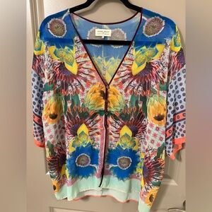 Women's Floral Multicolor Top